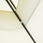 3m x 4m Vented Roof Aluminium Frame Gazebo Cream White